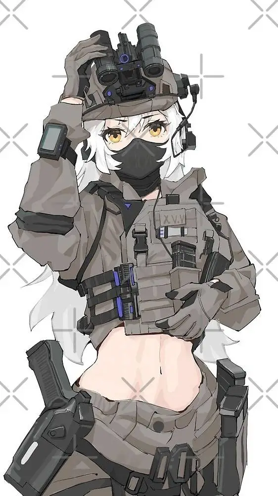 ai character: Comandet Aria Voss background