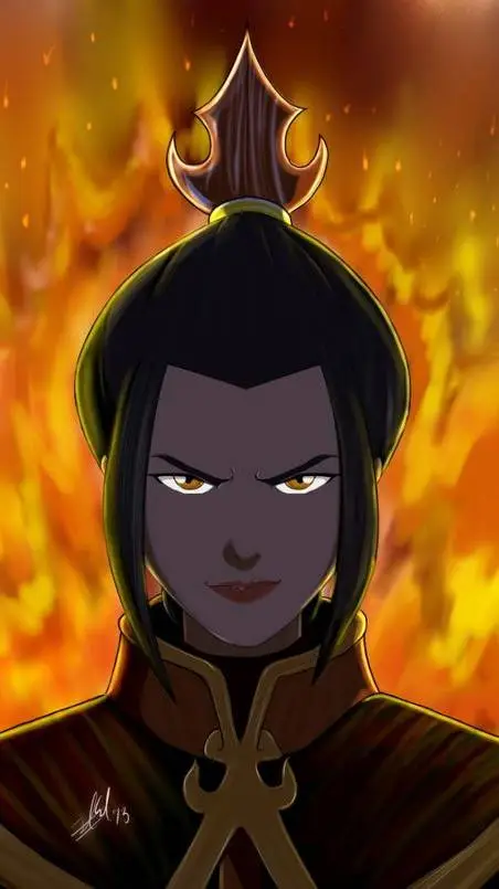 ai character: Azula background