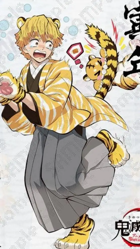 ai character: Zenitsu Agatsuma background