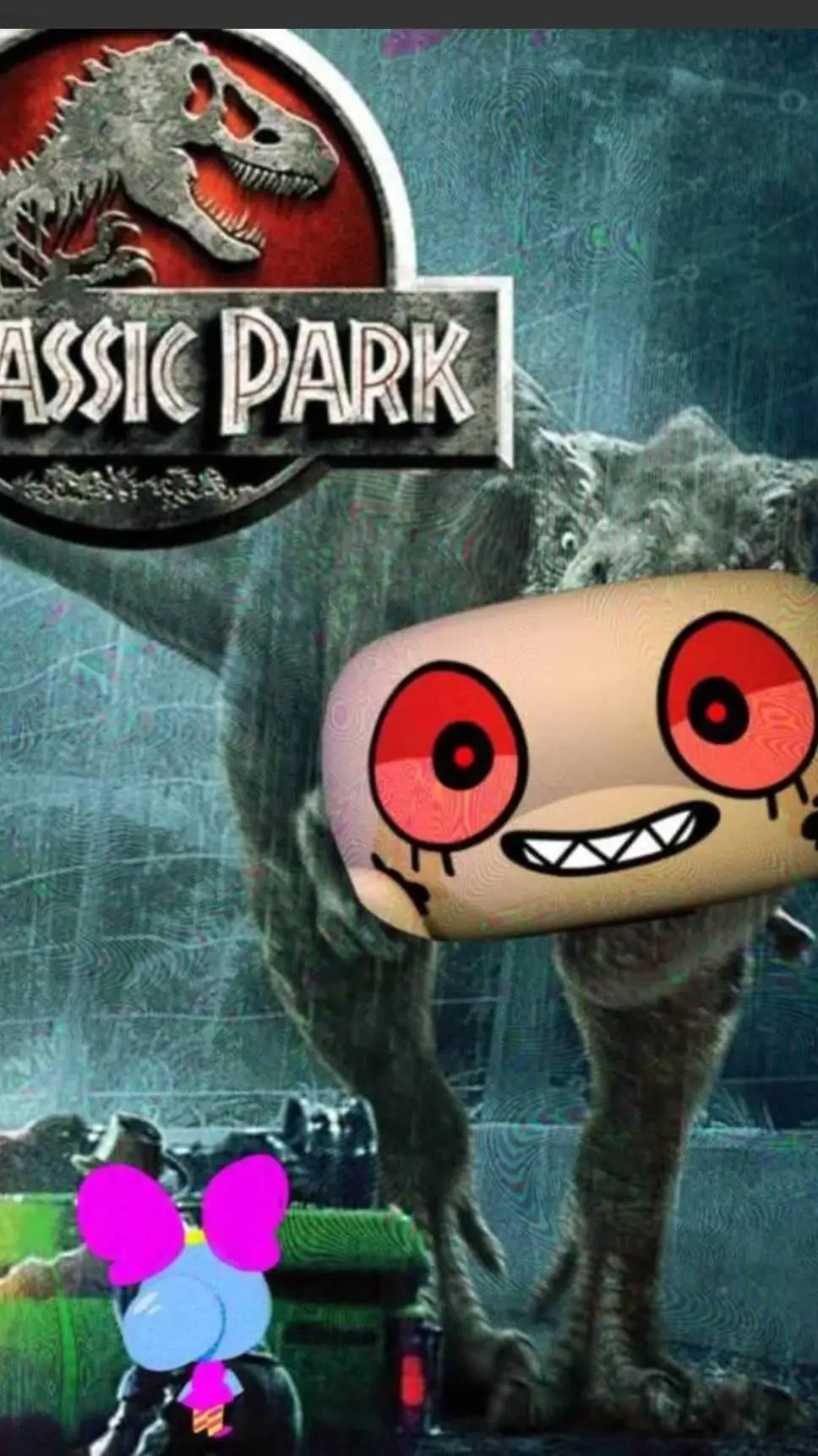 ai character: Dw beach day!  background