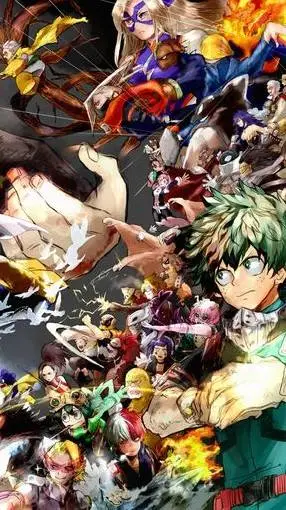 ai character: MHA new student  background