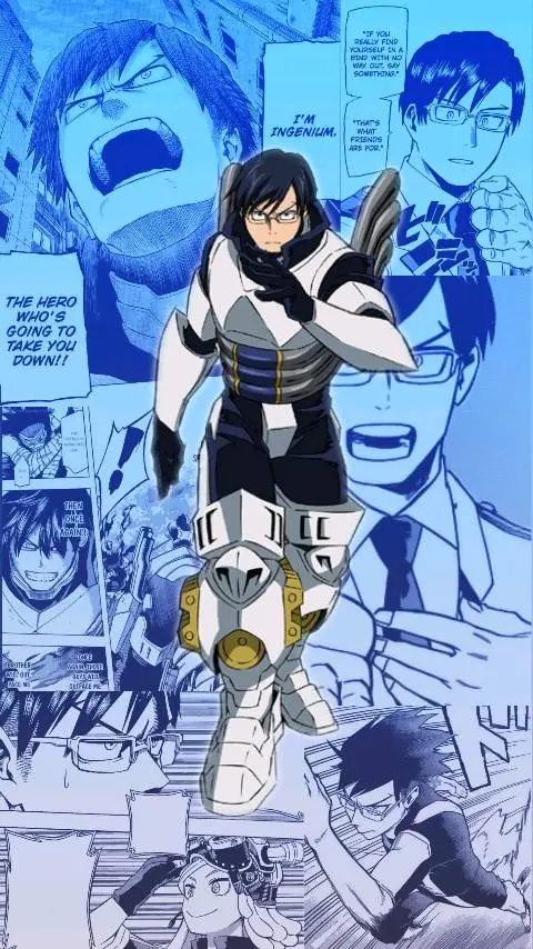 ai character: Tenya Iida background