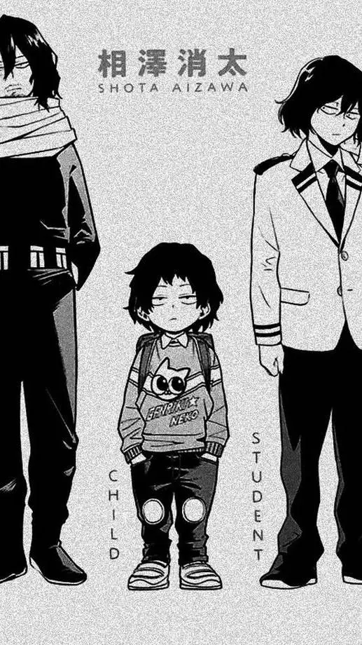 ai character: Shota Aizawa  background