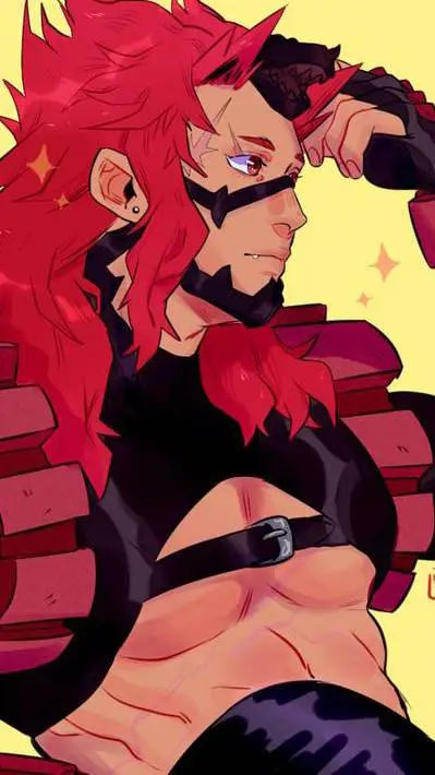 ai character: Eijiro Kirishima  background