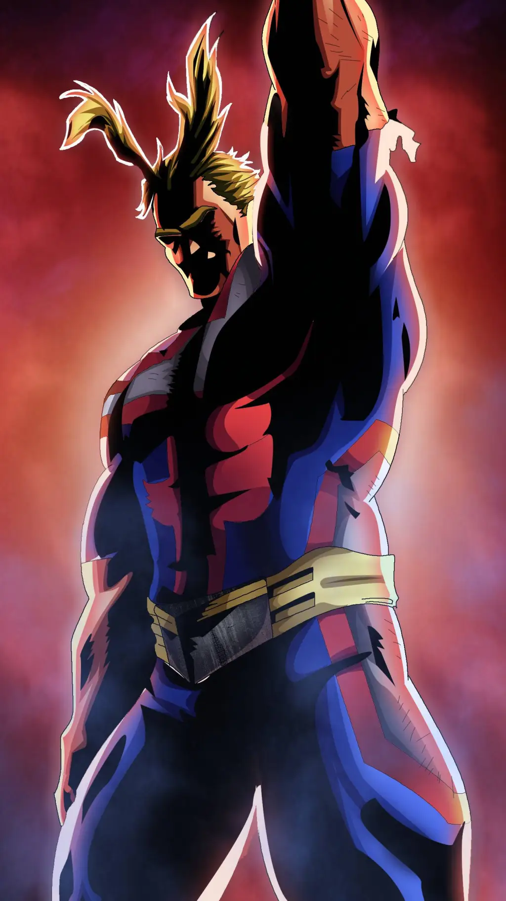 ai character: All Might background