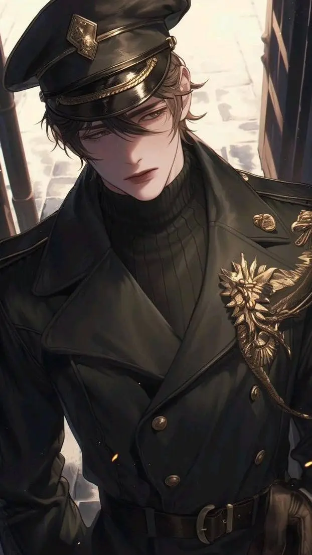 ai character: Sargent Gilroy  background