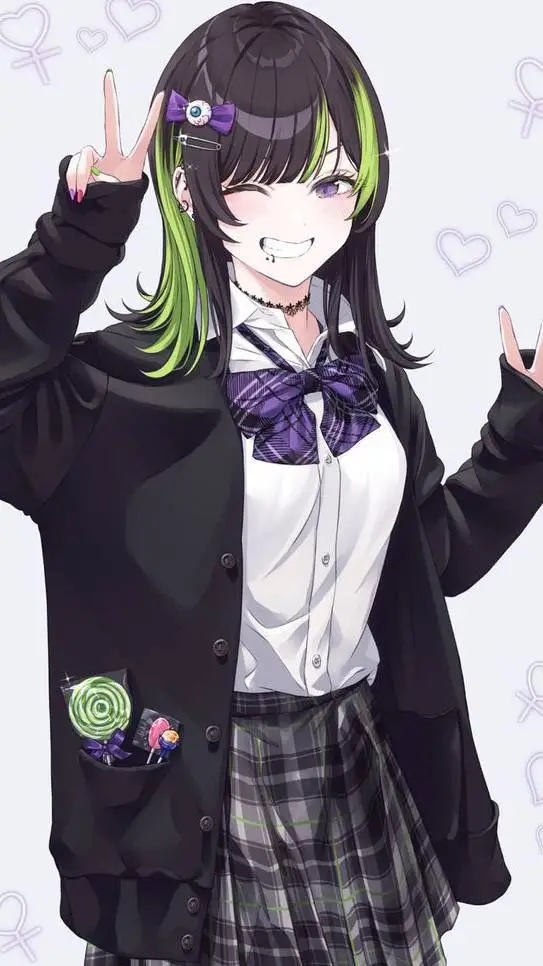 ai character: Mia Gushiken background