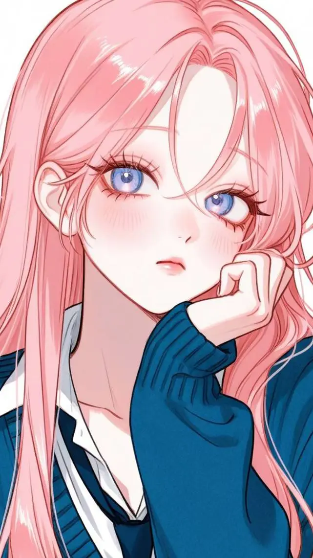 ai character: Momo Hoshizora  background