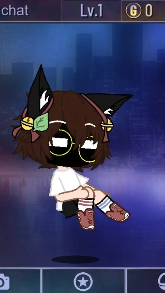 ai character: mademoiselle chat background