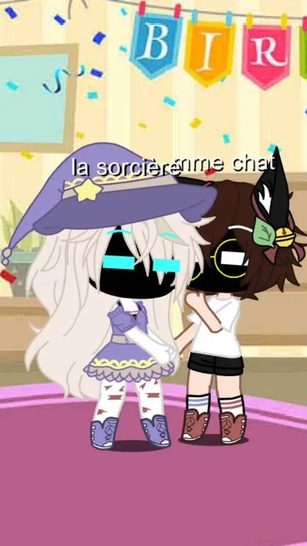 ai character: sorcière×mme cha background
