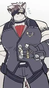 ai character: HK muscle growth background