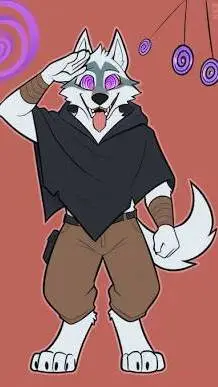 ai character: hypno-wolf (death) background