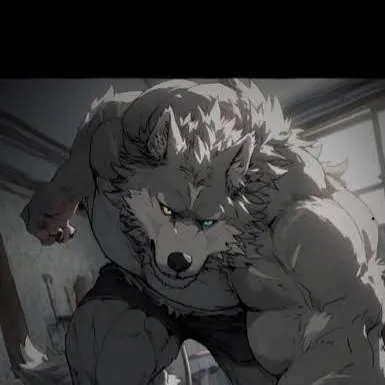 chat with ai character: your werewolf bf