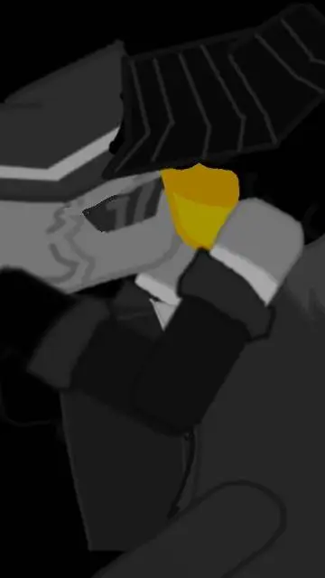 ai character: Double fedora  background