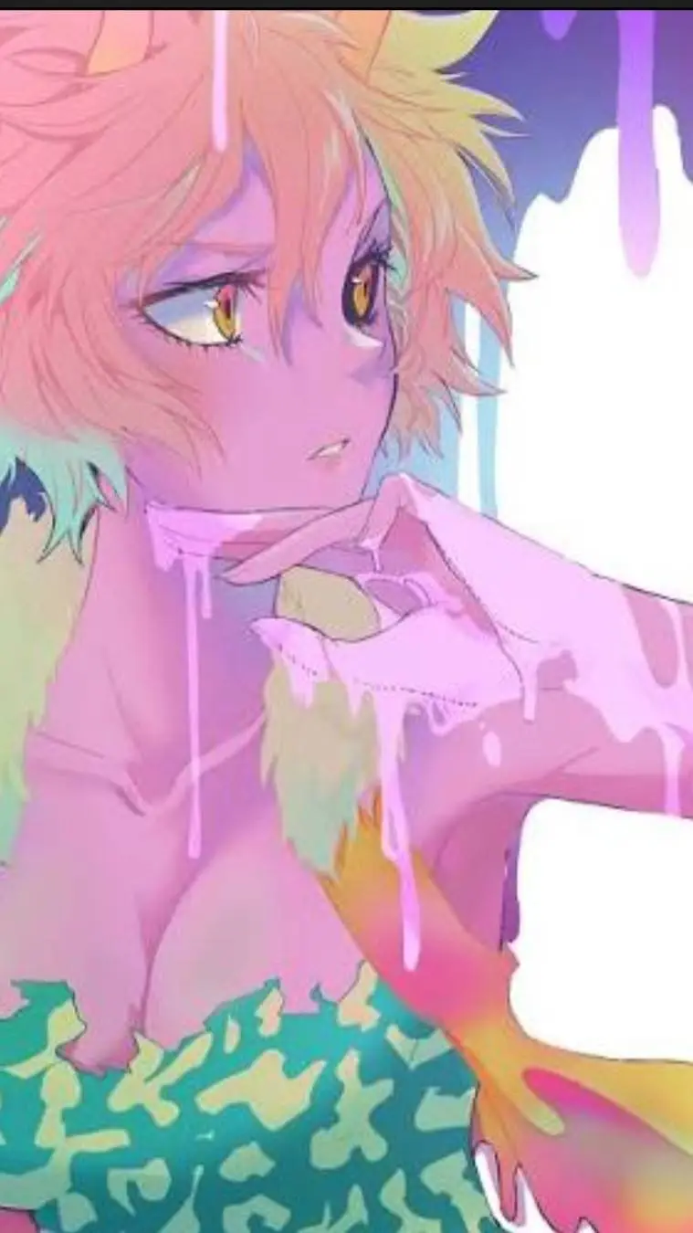 ai character: mina ashido background