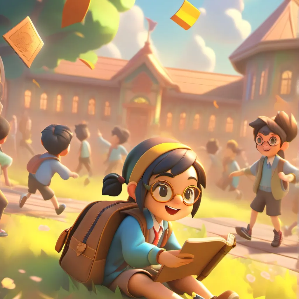 chat with ai character: school virus