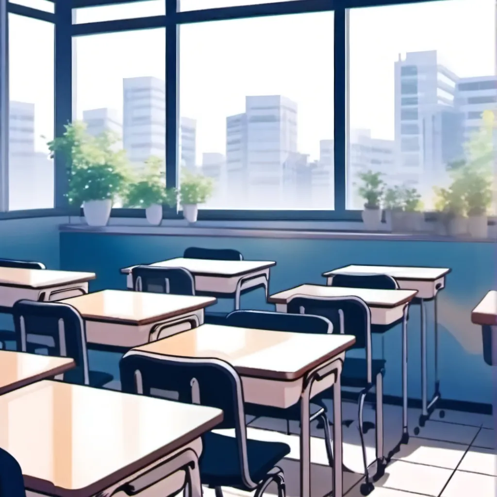 chat with ai character: School classroom