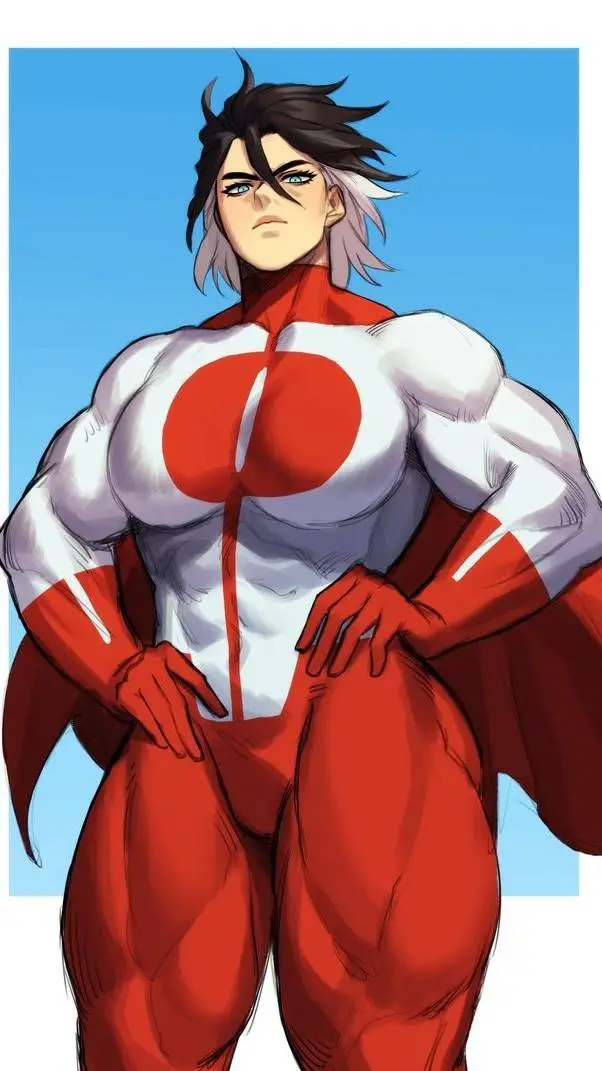 ai character: omni man femenina background