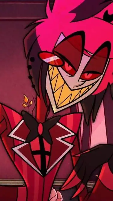 ai character: Alastor🕯.  background