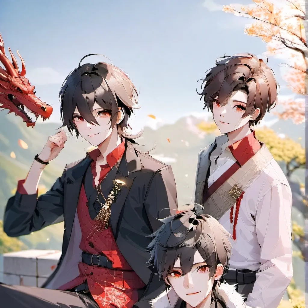 chat with ai character: dragon boys 