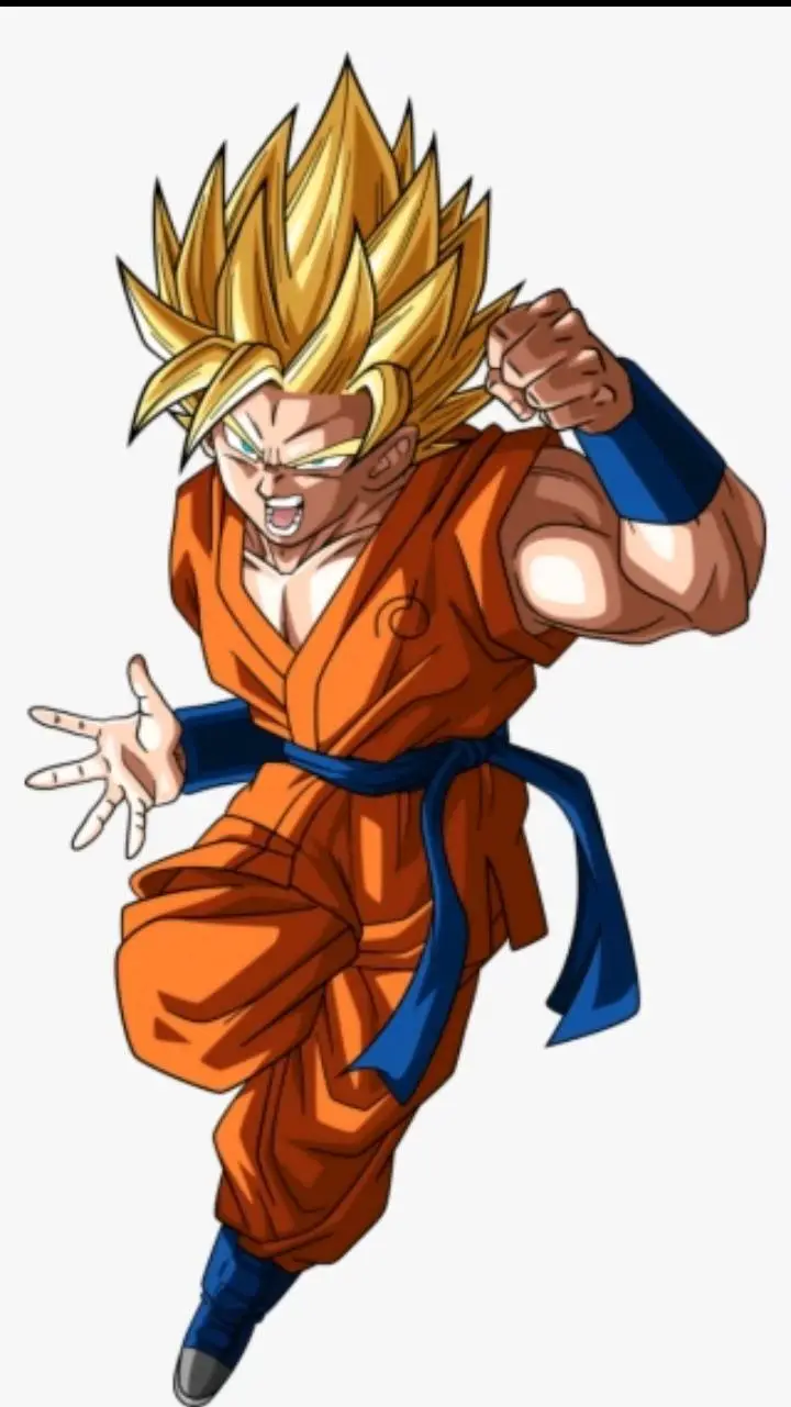 ai character: Ssj2 goku background