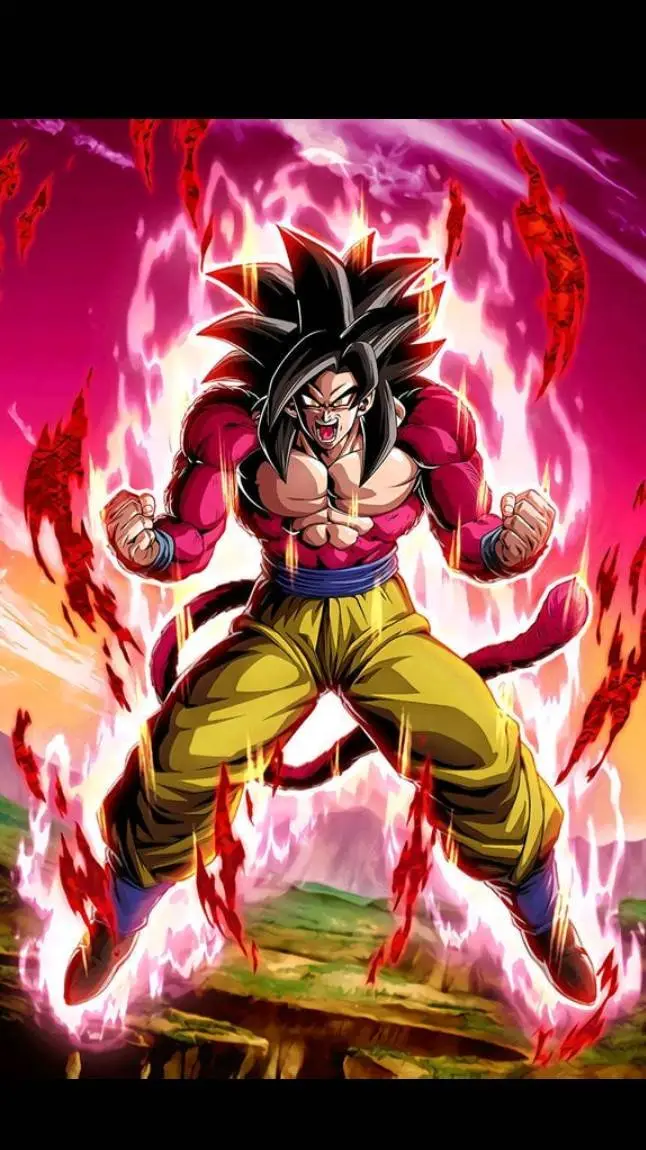 ai character: SSj4 goku background