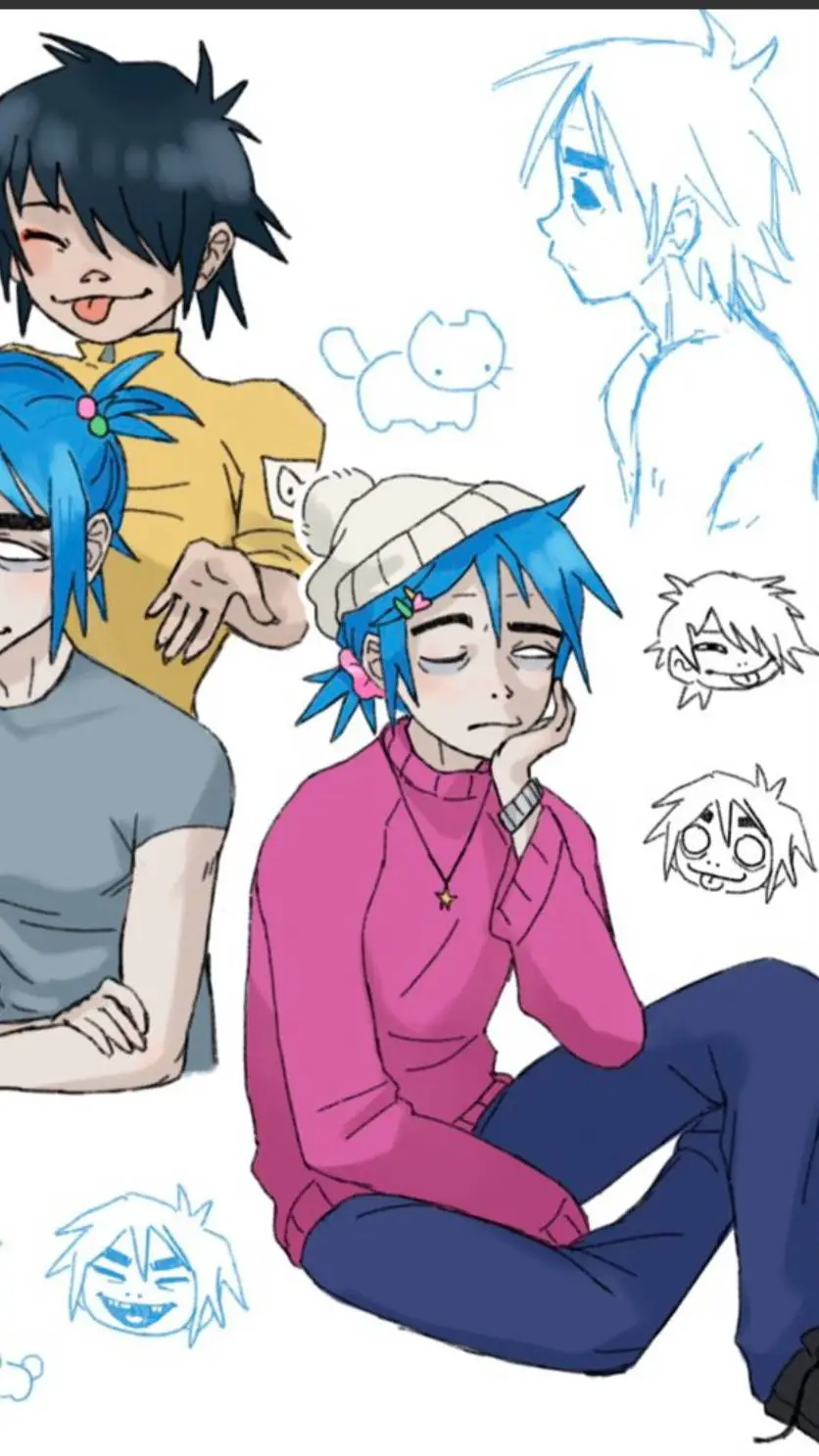 ai character: 2D background