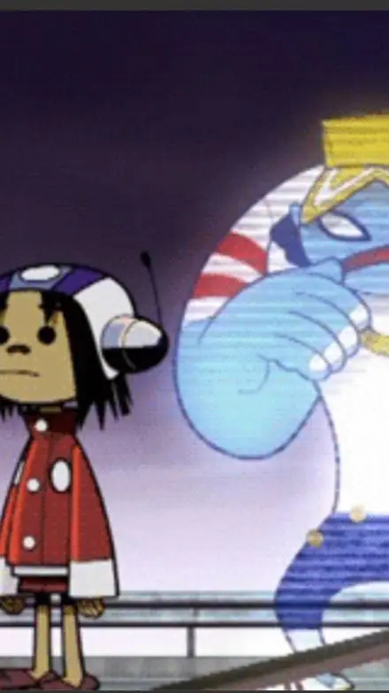 ai character: gorillaz  background