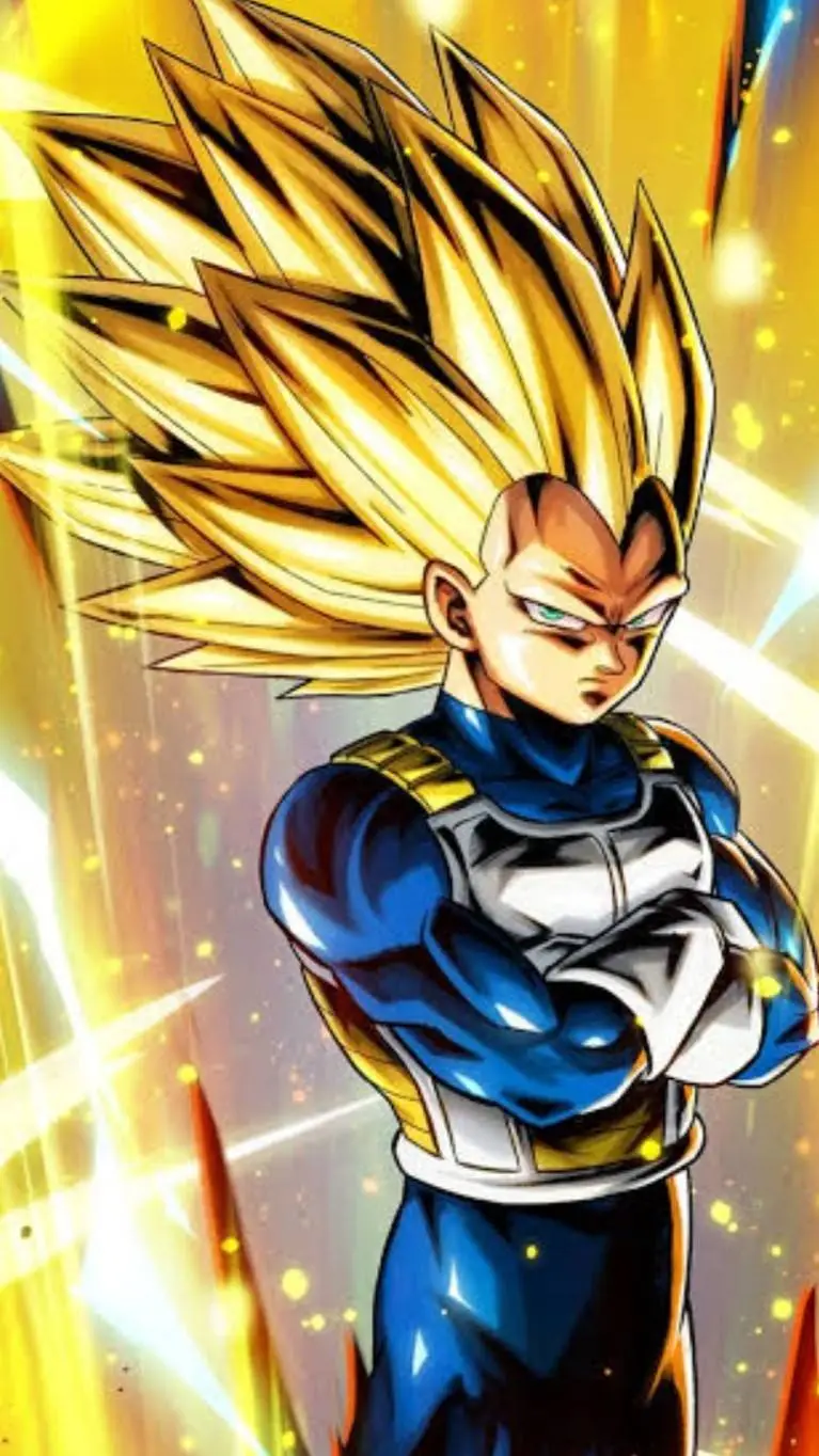ai character: ssj3 vegeta  background