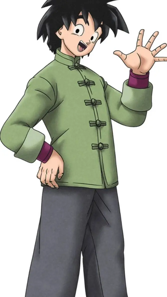 ai character: Goten  background