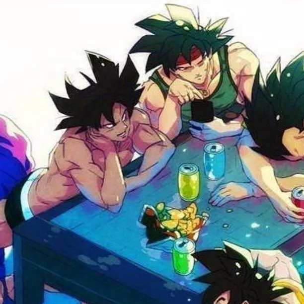 chat with ai character: Saiyan sleepover