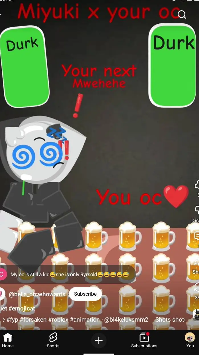 ai character: Shots  background