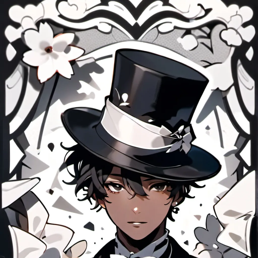 chat with ai character: Mr black