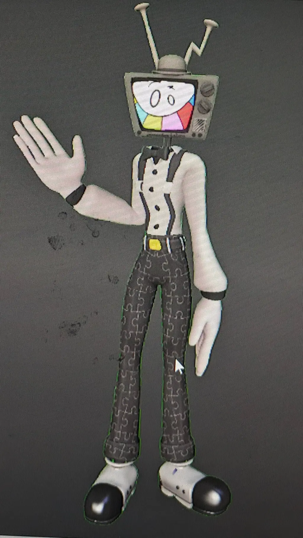 ai character: 📺Mr Puzzles📺 background