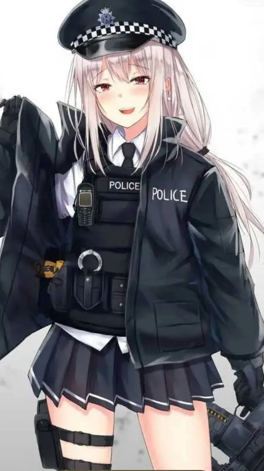 ai character: Officer claire background