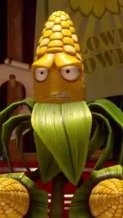 ai character: agent corn background