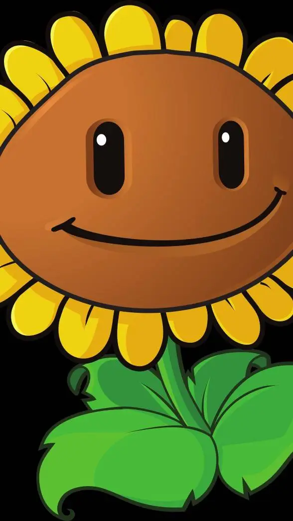 ai character: sunflower background