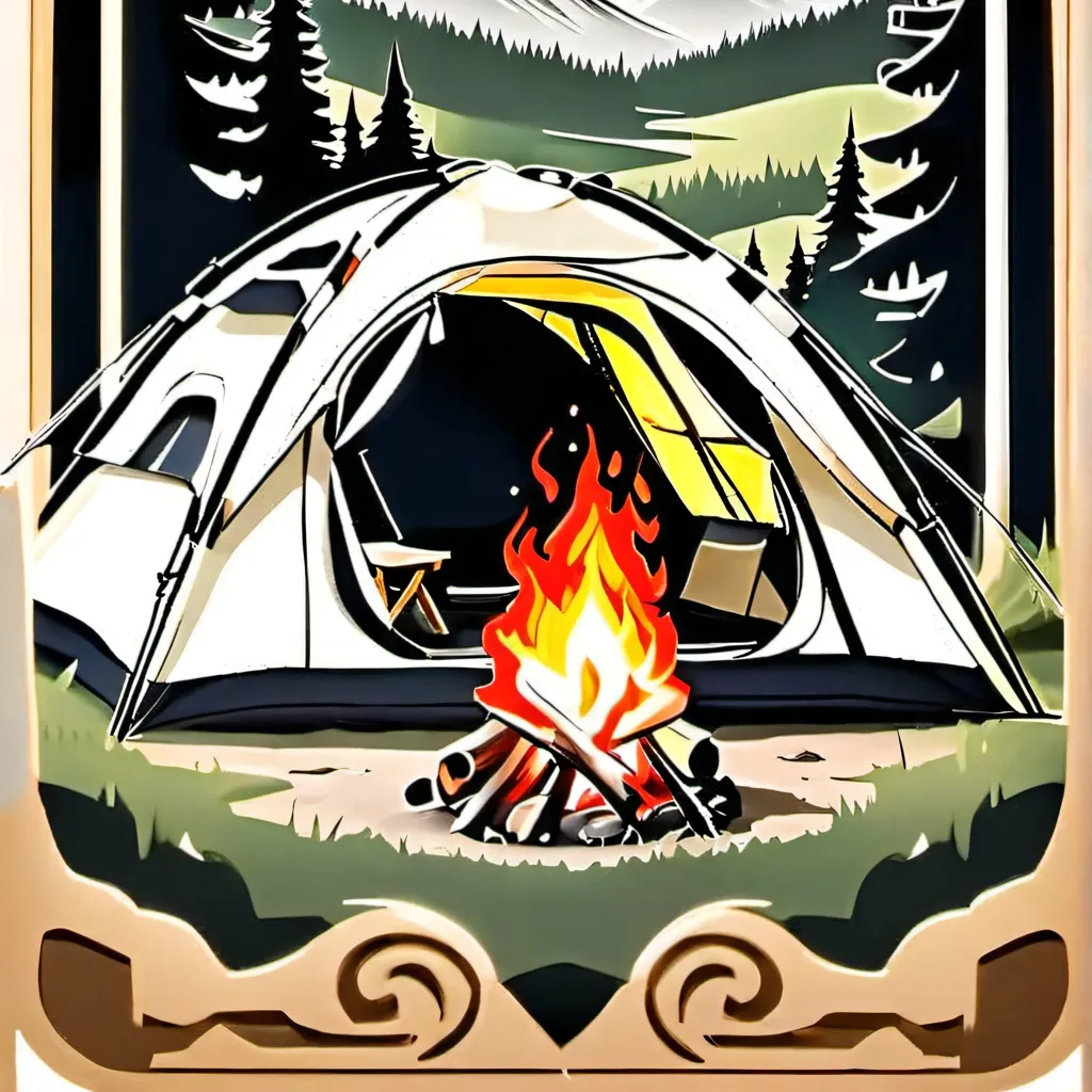 chat with ai character: CH camping 🏕️