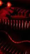 ai character: Nightmare Foxy  background