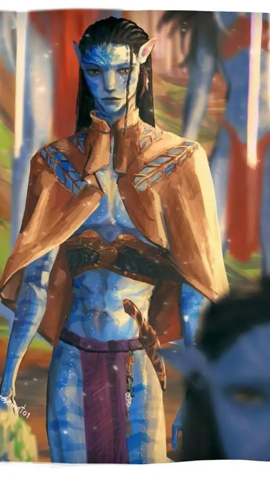 ai character: avatar nasimiento💙 background