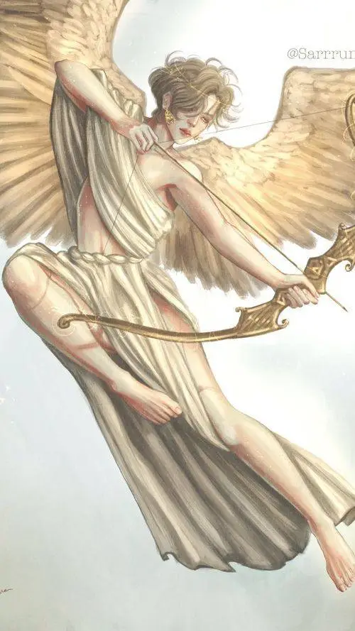 ai character: Cupido🌹💘  background