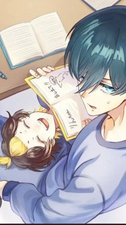 ai character: 💚Rin x Bachira💛 background