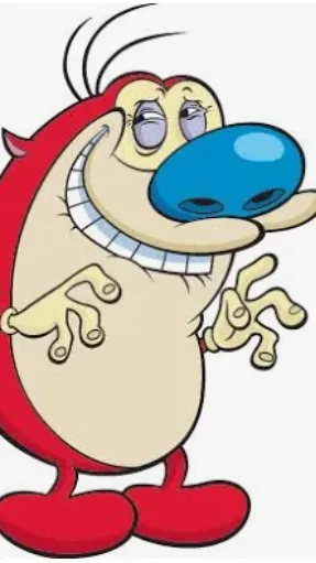 ai character: Stimpy background
