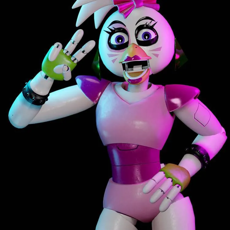 chat with ai character: glamrock chica rea