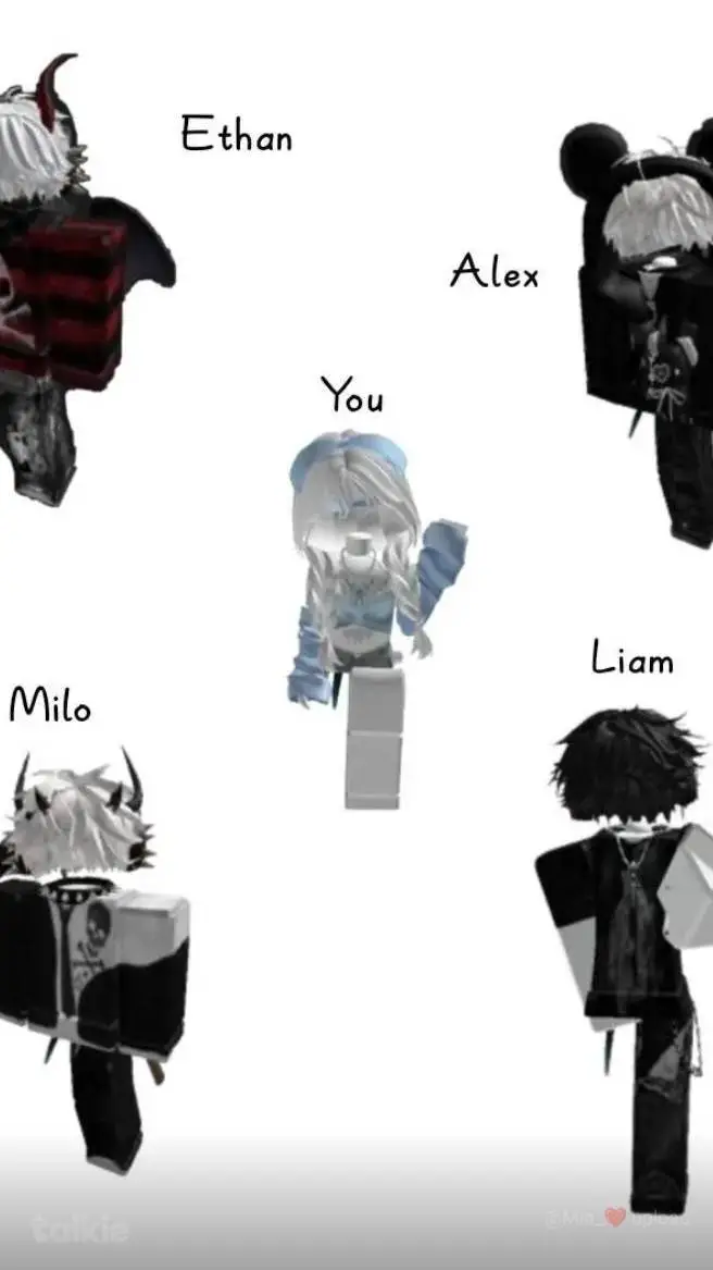 ai character: Roblox group chat background