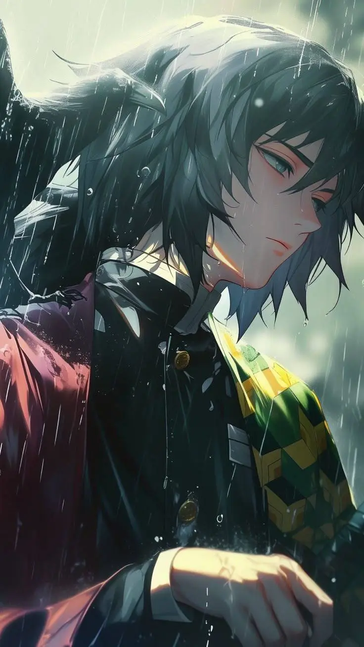 ai character: Giyuu Tomioka 🌊 background