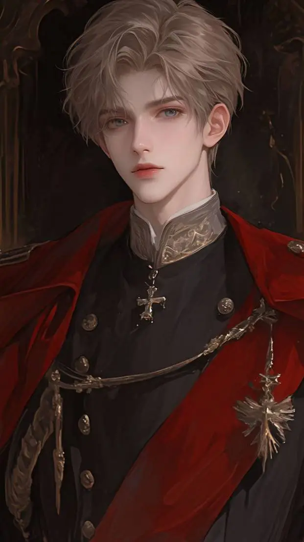 ai character: Julian Voltaire 👑💍 background