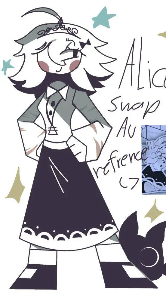 ai character: ∆lice background