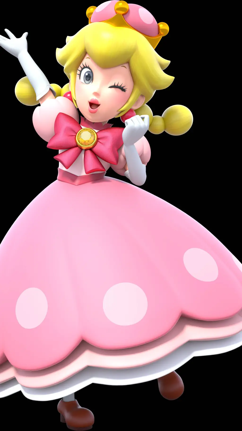 ai character: Peachette tf background