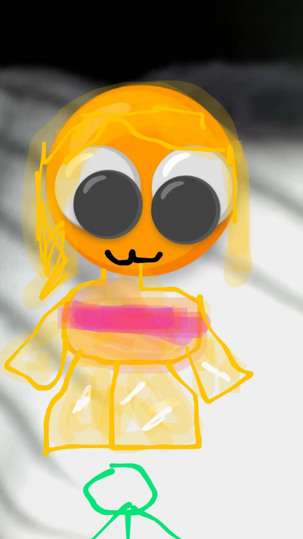 ai character: Aurora background